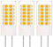 noobibaba GY6.35/G6.35 LED 12V 4W, T4 JC Type Bi-Pin Base, Blanc Chaud 3000K, Remplacement 35W GY6.35/G6.35 Halogène pour Landscape Path Light, Suspension de cuisine, Non-Dimmable, 3 pièces