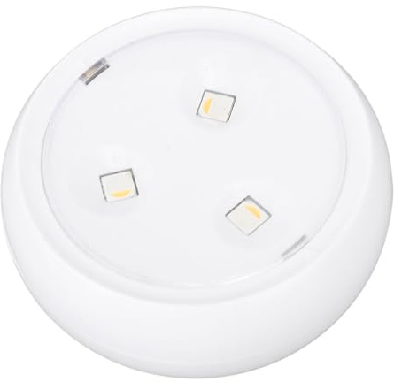 ZAICOLER Led Push Lights, Puck Lights Battery Operated Battery Puck Lights with Remote with 2 Remote Controls 6pcs Color Changing for Shelves Closets