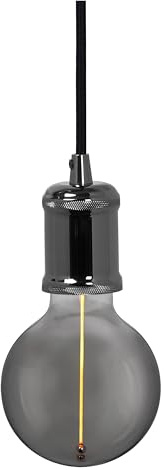 OSRAM Vintage 1906® Pendulum BOBBIN E27, canna di fucile, max. 25W (LED 15W), attacco E27, portalampada a sospensione per interni, rosone tondo, abbinabile a lampade 1906 Vintage o smart