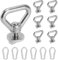12PCS Zurrösen zur Ladungssicherung Set, M8 Zurrösen Edelstahl, mit Karabinerhaken, kompatibel mit VW T5 T6 Bully Multivan California Beach Caravelle