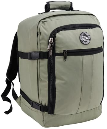 Cabin Max Metz Handgepäck Rucksack 45x36x20, Reiserucksack, Rucksack Flugzeug, Travel Backpack für Carry-On Easyjet Handgepäck 45x36x20-30L Recyceltes