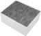 Aktivkohlefilter für Bosch 00678460 DSZ5201 Siemens LZ56000 LZ56200 LZ56600 Neff Z5170X1 Gaggenau AA200110 Dunstabzugshauben Ersatz Filter Kochfeldabzug Kohlefilter Kochfeld mit Umluft Ersatzfilter