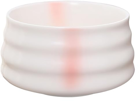 LEKEFETO Bol à Matcha en Céramique : 580ml Bol à Matcha Traditionnel Japonais Artisanal, Coupe à Thé pour Cérémonie du Thé, Préparation de Matcha, Latte