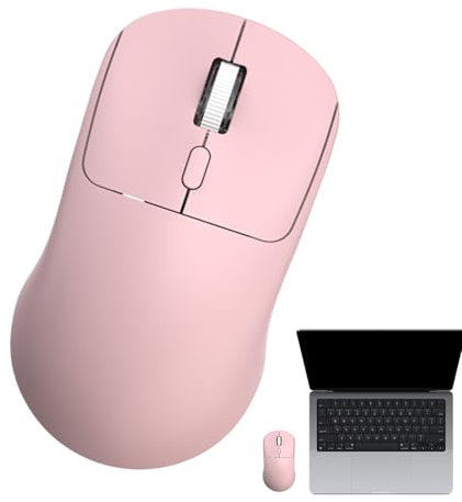 Wireless Mice Device, Silent Laptops Input Device, 2.4g Wireless Control, Adjustable DPI Settings, Ergonomic Grip Design, Ideal for Home Work Laptop Working Supplies Use