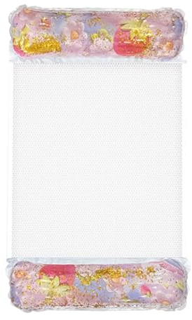 Aufblasbarer Wasserlounger – Liegesessel für den Sommer, schwimmend, Schwimmmatte am | schwimmende Lounger mit Pailletten für Erwachsene