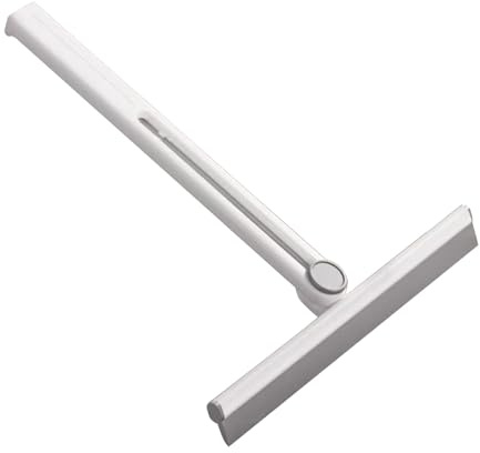 Herramienta Limpiaventanas - Limpiador de Ventanas con Mango Giratorio | Herramienta De Limpieza Multiusos para Cristales, Azulejos, Encimeras y Superficies De Cocina