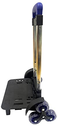 Diogeynu Carrello Trolley Pieghevole con Ruote per Zaini da Scuola, Carrello per Bagagli, Carrello da Mano per Zaini