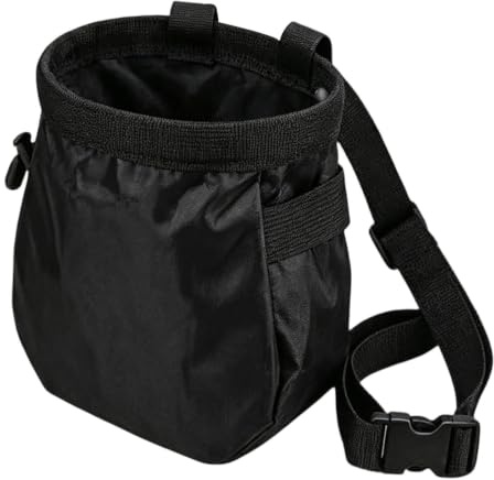 Boulder-Chalkbag med en vattentät dragsko-förvaringsväska | Med justerbar höftrem kritväska för klippklättring, bouldering, klättervägg, tyngdlyftning och gymnastik
