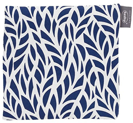 Fashy Wärmekissen mit Kirschkernfüllung, 6333 54, Blau, 19 x 20 cm