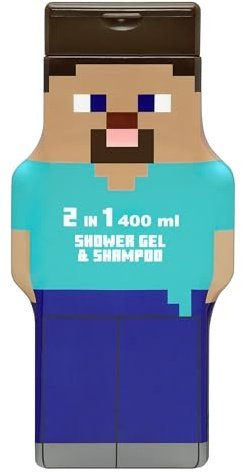 Minecraft Steve Duschgel & Shampoo 2D 400ml