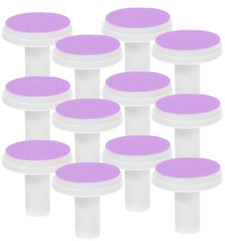 Coussinet de Limage pour Ongles Bébé 12 Pièces, pour Nourrissons 6-12 Mois | Abrasif Papier et Plastique, Pad pour Ongles des Pieds Mains, Design Visuel, Présent Anniversaire Noël