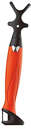toothbat WOW Zahnseidenhalter für die perfekte Mund- und Zahnreinigung, Interdentalreinigung, Mundhygiene, Gesundheitspflege (Orange)