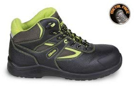 Beta7221PEK 36 - Scarpe Alte in Pelle Idrorepellente con Inserti in Nylon, Rinforzo antiabrasione nella Zona del Puntale e rapido sfilamento