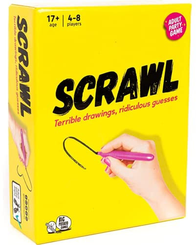 Sauklaue: Stille Post als witziges und lächerliches Zeichenspiel | Schreckliche Zeichnungen und verrückte Rateversuche | Urkomisches Brettspiel für Erwachsene und Teenager