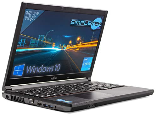 Fujitsu Tragbarer Computer für Notebook, Lifetook, A574 Core I5, 4300 m, bis zu 3,3 GHz, Win, 10 WiCam Externes 15,6 Zoll, WIFI (Grad A (minimale ästhetische Zeichen), 16 GB RAM 240 GB)