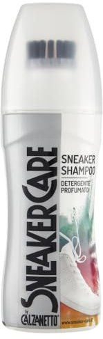Sneakercare detergente Scarpe, Shampoo per pulire scarpe, 75 ml