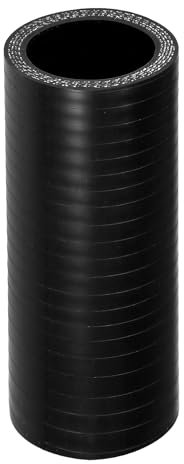 QUARKZMAN 1 Pièce Tuyau en Silicone Noir pour Voiture, Diamètre Intérieur 32mm (1,26 pouces), Longueur 100mm (3,94 pouces), Angle 0 degré, Tuyau de refroidissement- Universel pour Voiture