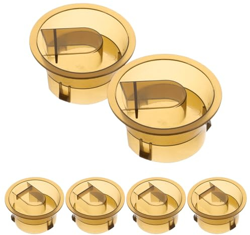 FONDOTIN Set 6 Pezzi Coperchi di Ricambio per Brocca D’Acqua in Vetro Tappi Resistenti per Bottiglie e Caraffe Accessori per Cucina Adatti per Casa Ufficio e Picnic
