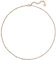 BONNYBIRD® Kurze Feine Panzerkette Damen Edelstahl Rosegold Schlichte Layering Kette mit Kugeln Zarte Halskette Choker Dünn Dezent Goldkette ohne Anhänger Frauen Wasserfest Schmuck Hypoallergen