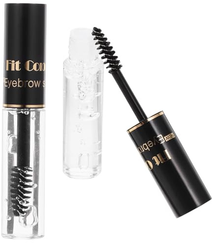 NULYLU 2pezzi Gel Fissante Per Sopracciglia Trasparente Liquid Brow Setting Gel Fissatore Per Makeup Naturale e Duraturo Per Donne e Ragazze Occasione