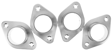 BESTYASH Supporti per Aste per Armadio in Acciaio Resistente 4 Pezzi Flangia a Base Sicura Staffe per Montaggio a Parete per Armadi Grandi Accessori Robusti per Appendere Abiti in Camera