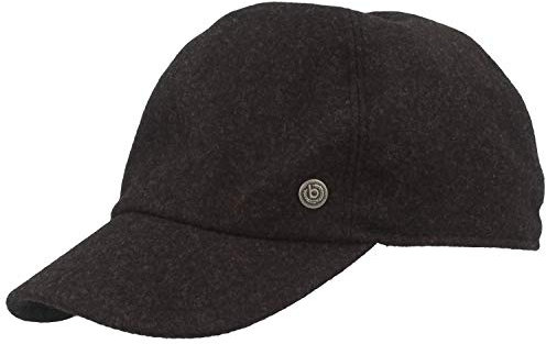 bugatti - Windstopper Baseball Mütze, Cap, Herren, ausklappbarer Ohrenschutz, Ohrenklappen, OS-Mütze (62, Grau)