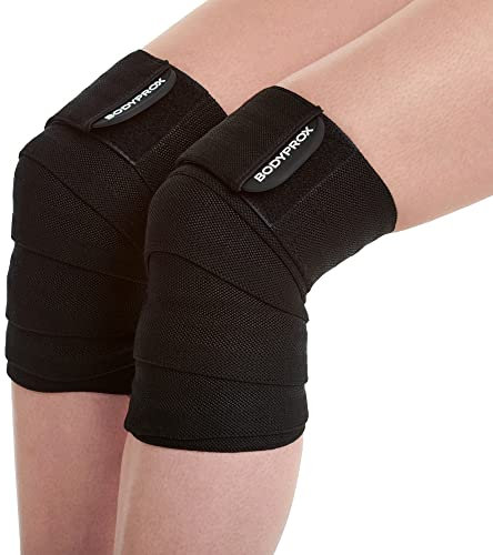 Bodyprox Ginocchiera per squat, sollevamento pesi, powerlifting, leg press e cross training, supporto per ginocchio per uomini e donne