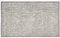 Rutschfester Teppich Wohnzimmer - Miabella Fußmatte innen - Küche Läufer Flur Schmutzfangmatte - Sauberlauf waschbar 66x110cm Fischgrät Welcome Home
