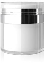 Naisfei Dispenser di pompa airless, 50 ml, crema ricaricabile, contenitore cosmetico, bottiglia sottovuoto portatile con coperchio per viaggi
