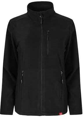 VELILLA 201502W, Chaqueta Polar Mujer, Color Negro, Talla XS
