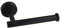 Betadistor Black Toilet Roll holder Toilet Paper Holder for Bathroom & Kitchen Roll Holder Wall Mounted Rustproof Stainless Steel Loo Roll Holder Matt Black Toilet Roll Holder, Black, 030102