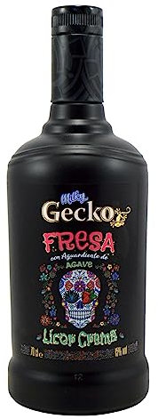 Gecko Fresa con Aguardiente de Agave - Licor Crema