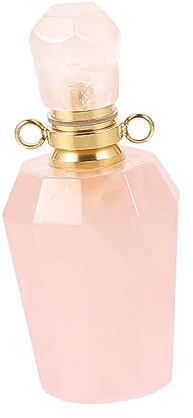 DECHOUS Essential Oil Bottle Necklace Aromatherapy Diffuser Bottle for Car Pink Safe