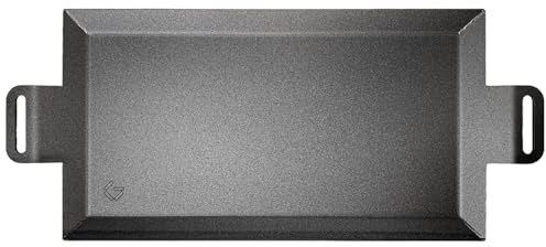 Gastrotools Grillplatte Induktion 62x27 cm – Profi Carbonstahl Teppanyaki/Plancha Grillplatte für Induktionsherd & Gas – Natürliche Antihaft-Bratfläche, Outdoor & Indoor, hohe Hitzekontrolle