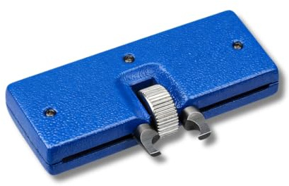 PRATICO Clé ouvre-Boite de Montre, en métal, Ouverture de 10 à 55 mm, 2 Mors, pour Fonds vissés à encoches