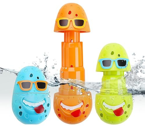 Dykpinnar Roliga clownägg flytande dykstickor leksaksset 3-pack | Pool Dykleksaker för Barn För Pojkar Flickor Undervatten Trädgård Sjö Vattenpark Bubbelpool Badkar