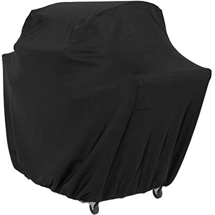 Amazon Basics Gasgrill-Abdeckhülle, für Außenbereich, wasserabweisend, 165 x 66 x 117 cm (L x B x H), Schwarz