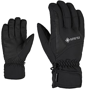 Ziener Gloves Garwen Guantes De Esquí Gore Tex De Hombre, Hombre, Black, 8,5