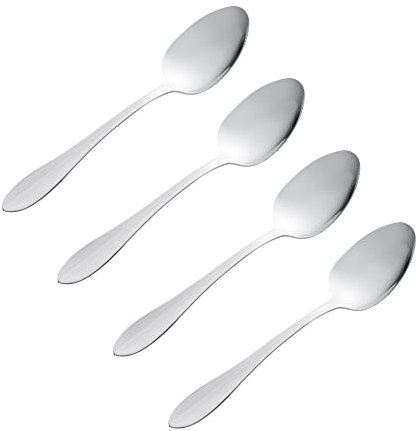 Viners Everyday Breeze 18/0 4 PCE Dessert Spoon Set