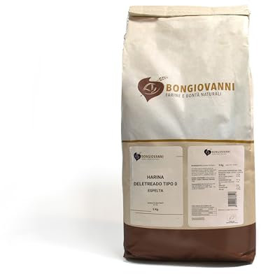 BONGIOVANNI FARINE E BONTA' NATURALI Farina di Farro Spelta Tipo 0 5Kg BIO