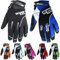Wulfsport Children Kids Stratos Motocross Motorbike Gloves ATV Dirt Quad Bike Off Road Gloves - Red - XXS 6cm