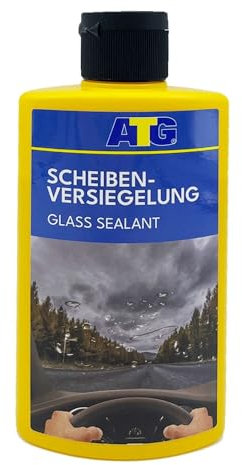 ATG® Sigillante Vetri Auto - Detergente e Pulizia - Idrorepellente con Effetto Loto - Nanosigillante Antipioggia - 250ml