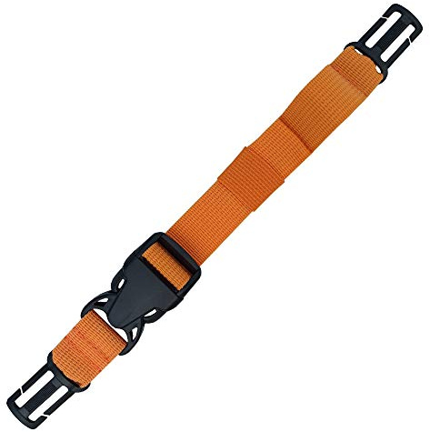 Amlrt Backpack Chest Strap- Nylon -Suitable for Webbing on The Backpack up to1in (Orange)