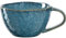 Leonardo Matera Kaffee-Tasse, 1 Stück, spülmaschinengeeignete Keramik-Tasse, 1 mikrowellenfester Becher, Tasse aus Steingut, blau, 290 ml, 018588