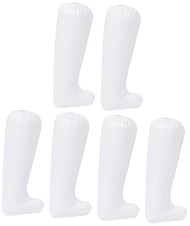 TOPPERFUN 3Paar Weiße Stiefelformer Für Hohe Stiefel, 32 x 14 x 0,1 cm Stiefelformeinsätze, Stiefelformeinsätze aus Kunststoff, Stiefeldehner, Stiefelstützen für Männer und Frauen