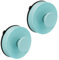 flintronic 2 Stück Blau Wandhaken, Saugnapf Haken, Saugknöpfe Saugnäpfe, Handtuchhaken Bademantelhaken Ohne Bohren, Extra Stark Badezimmer Haken, ABS Wasserdicht Saughalter, Handtuchhaken
