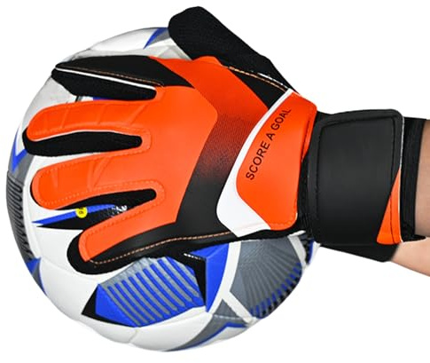Gants de gardien de but de football, gants de gardien de but de football | Gants de gardien de but pour adultes | Forts malheurs de gants de football pour enfants garçons pour hommes entraînements et