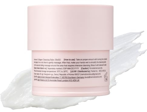 The mixsoon Collagen Cleansing Balm (Refill) - Sustainable Makeup Remover with Hydrolyzed Collagen & PDRN, Twist-Dispense Compatible for Refined Clarity & Vibrant Glow, Hydrating Cleanser, 50ml