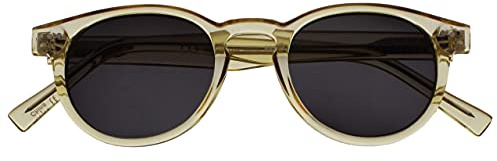 The Reading Glasses Company transparent guld solläsare UV400 designerstil dam dam S89-9 +1,00 +3.50 Optical Power Transparent Gold