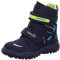 Superfit Jungen HUSKY warm gefütterte Gore-Tex Schneestiefel, BLAU/GRÜN 8000, 29 EU